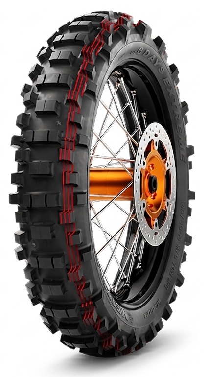 METZELER 120/90-18 MCE 6 DAYS EXTREME MEDIUM 65M M+S M/C TYŁ DOT 15/2026