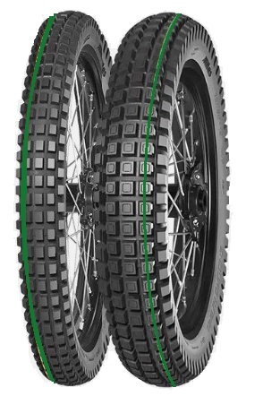 MITAS 110/90-19 ENDURO HYBRID SUPER LIGHT 62P TL/TT M+S (ZIELONY PASEK) TYŁ DOT 27-31/2024