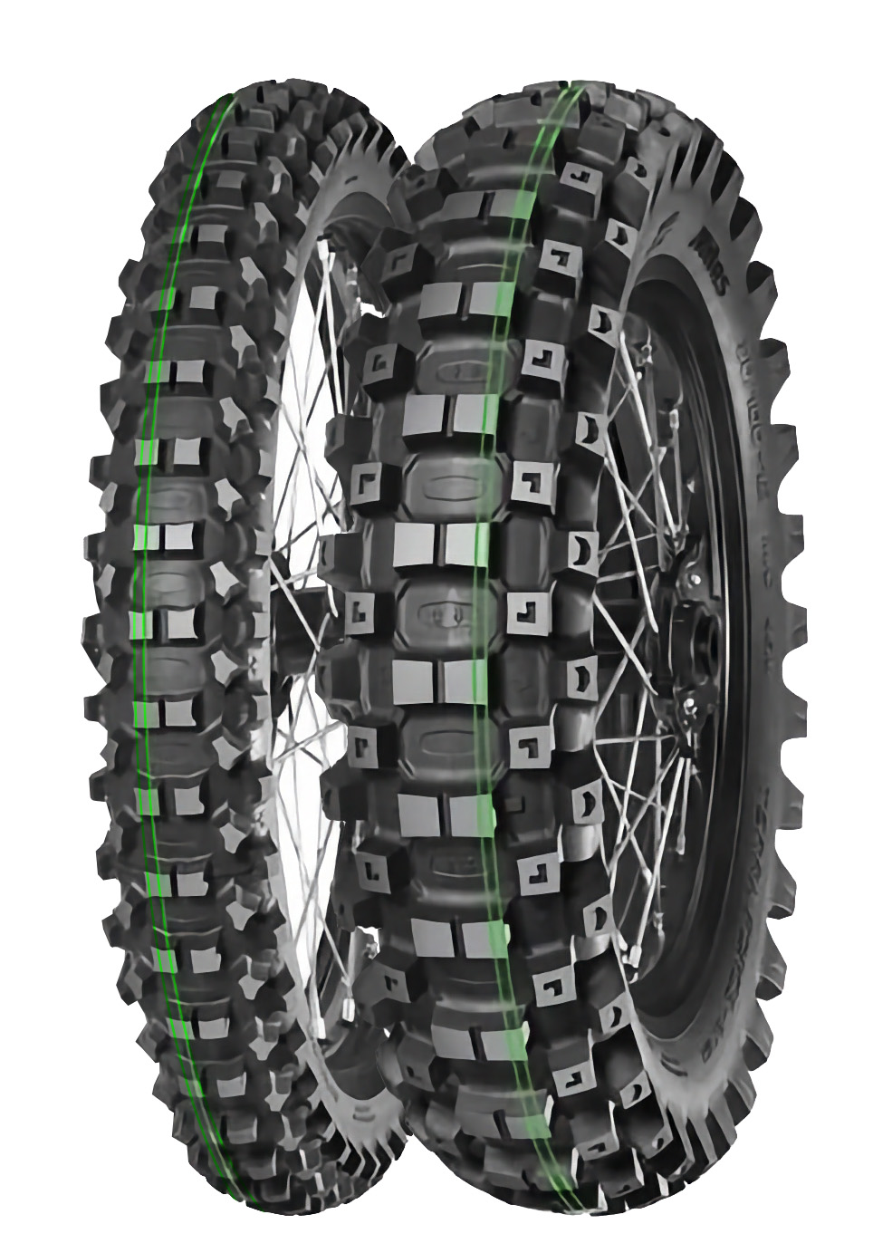 MITAS 120/90-18 TERRA FORCE-EX MH SUPER SOFT 65M TT TYŁ (PODWÓJNY ZIELONY PASEK) DOT 12/2026 (460118) (ZAMIENNIK:70000211)