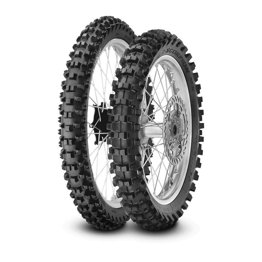 PIRELLI 110/100-18 SCORPION XC MID SOFT NHS TT 64M TYŁ DOT 19/2025