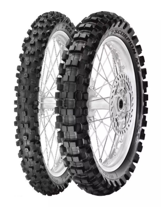 PIRELLI 2.50-10 SCORPION MX EXTRA J 33J TT PRZÓD DOT 18-19/2021 (oferta specjalna)