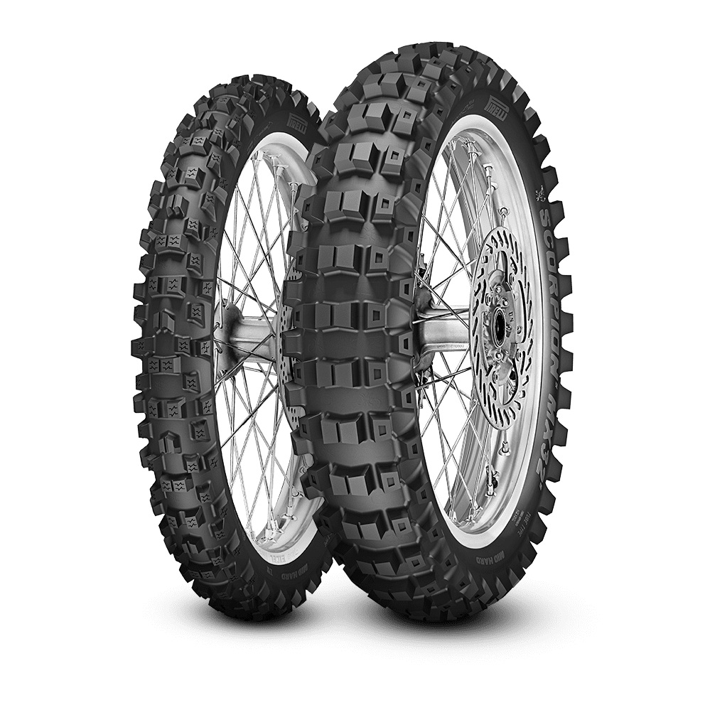 PIRELLI 90/100-16 SCORPION MX32 MID HARD NHS 51M TT TYŁ DOT 14/2026