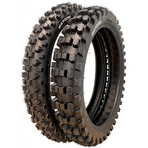 WAYCOM (WAYGOM) 100/90-19 MOTOCROSS MIXT 63L REAR TYŁ