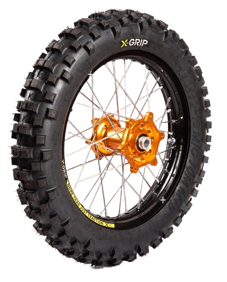 X-GRIP PROMOCJA MOTOCROSS/ENDURO 140/80-18 JACK THE GRIPPER MEDIUM + (PLUS) 70M TT TYŁ DOT 09-52/2024